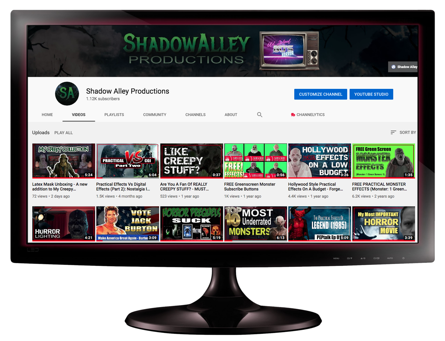 shadow alley youtube channel
